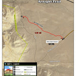 Red Rock Canyon National Conservation Area Arnight Trail digital map