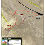 Red Rock Canyon National Conservation Area Lost Creek Trail digital map
