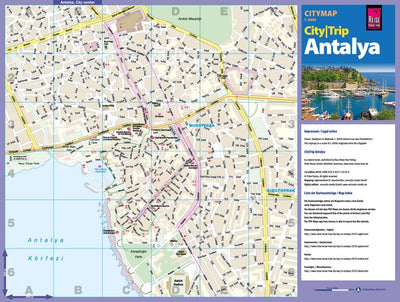 Reise Know-How Verlag Peter Rump GmbH Citymap Antalya digital map