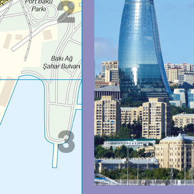 Reise Know-How Verlag Peter Rump GmbH Citymap Baku 2018 digital map