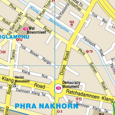 Reise Know-How Verlag Peter Rump GmbH Citymap Bangkok 2024 digital map
