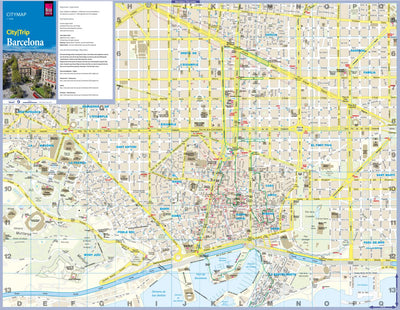 Reise Know-How Verlag Peter Rump GmbH Citymap Barcelona 2024 digital map