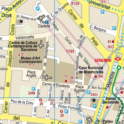 Reise Know-How Verlag Peter Rump GmbH Citymap Barcelona 2024 digital map
