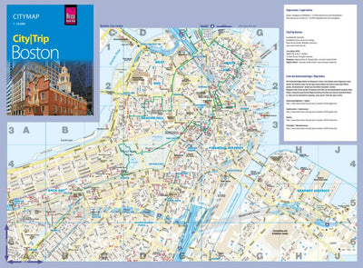 Reise Know-How Verlag Peter Rump GmbH Citymap Boston 2020 digital map