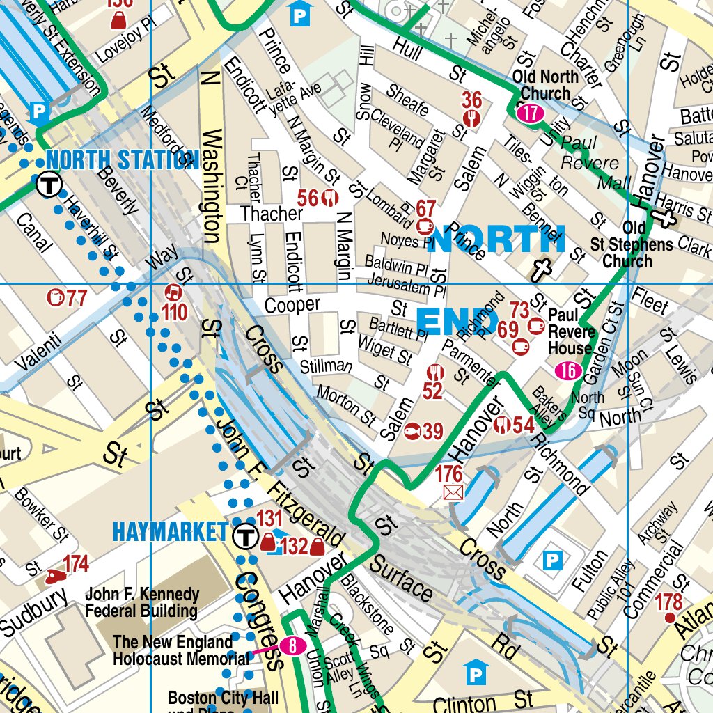 Citymap Boston 2020 Map by Reise Know-How Verlag Peter Rump GmbH ...