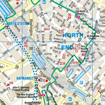 Reise Know-How Verlag Peter Rump GmbH Citymap Boston 2020 digital map