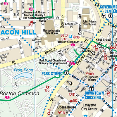 Reise Know-How Verlag Peter Rump GmbH Citymap Boston 2024 digital map