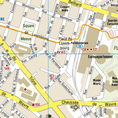 Reise Know-How Verlag Peter Rump GmbH Citymap Brussels 2019 digital map