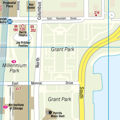 Reise Know-How Verlag Peter Rump GmbH Citymap Chicago 2017 digital map