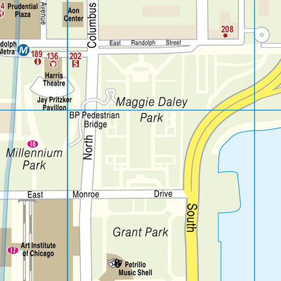 Reise Know-How Verlag Peter Rump GmbH Citymap Chicago 2024 digital map