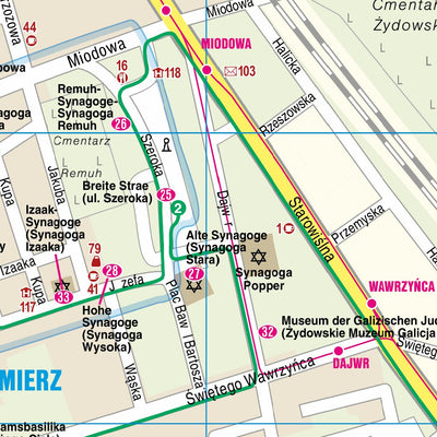 Reise Know-How Verlag Peter Rump GmbH Citymap Cracow 2020 digital map