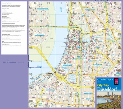 Reise Know-How Verlag Peter Rump GmbH Citymap Dusseldorf 2024 digital map