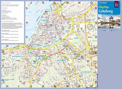 Reise Know-How Verlag Peter Rump GmbH Citymap Gothenburg 2024 digital map