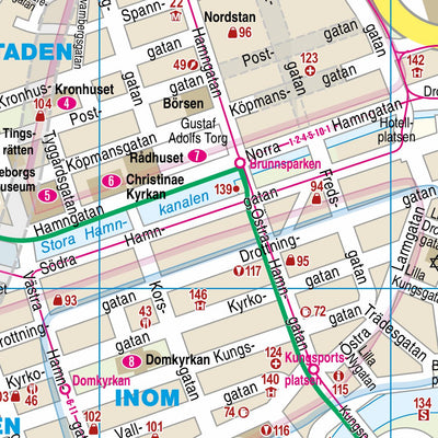 Reise Know-How Verlag Peter Rump GmbH Citymap Gothenburg 2024 digital map