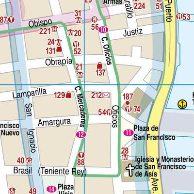 Reise Know-How Verlag Peter Rump GmbH Citymap Havana 2018 digital map