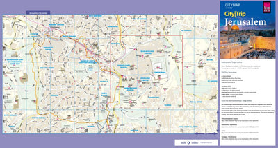 Reise Know-How Verlag Peter Rump GmbH Citymap Jerusalem 2022 digital map