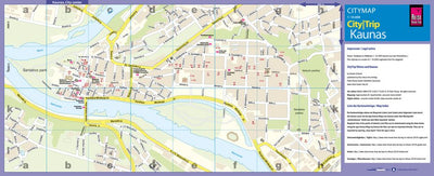 Reise Know-How Verlag Peter Rump GmbH Citymap Kaunas 2019 digital map