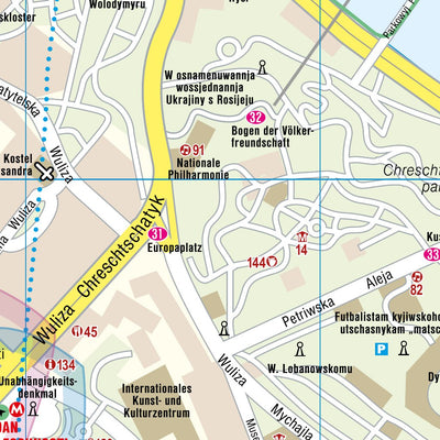 Reise Know-How Verlag Peter Rump GmbH Citymap Kiev 2017 digital map