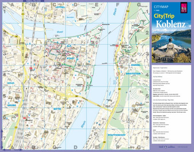 Reise Know-How Verlag Peter Rump GmbH Citymap Koblenz 2024 digital map