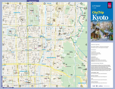 Reise Know-How Verlag Peter Rump GmbH Citymap Kyoto 2024 digital map