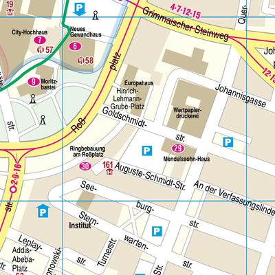 Reise Know-How Verlag Peter Rump GmbH Citymap Leipzig 2024 digital map