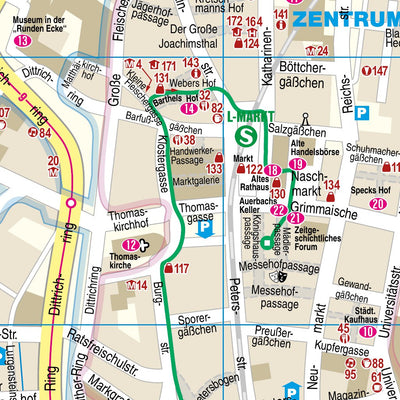 Reise Know-How Verlag Peter Rump GmbH Citymap Leipzig 2024 digital map