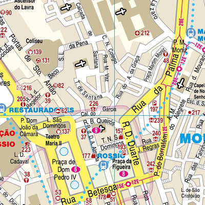 Reise Know-How Verlag Peter Rump GmbH Citymap Lisbon 2022 digital map
