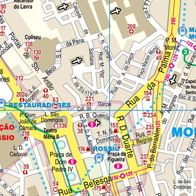 Reise Know-How Verlag Peter Rump GmbH Citymap Lisbon 2024 digital map
