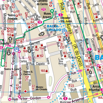 Reise Know-How Verlag Peter Rump GmbH Citymap Lisbon 2024 digital map