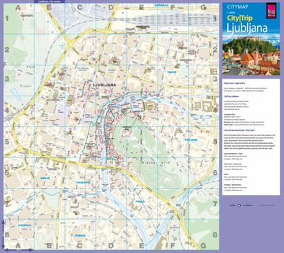Reise Know-How Verlag Peter Rump GmbH Citymap Ljubljana 2020 digital map