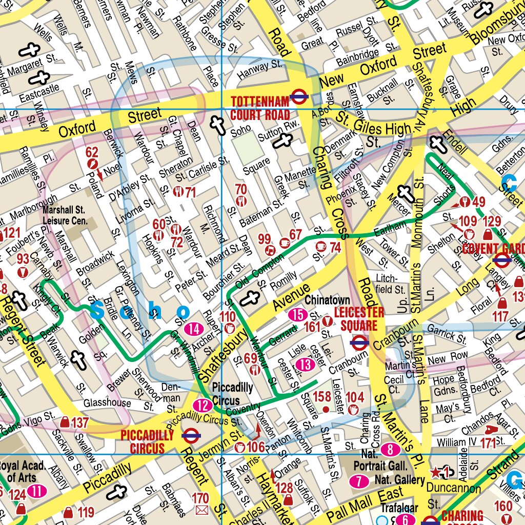 Citymap London 2025 Map by Reise Know-How Verlag Peter Rump GmbH