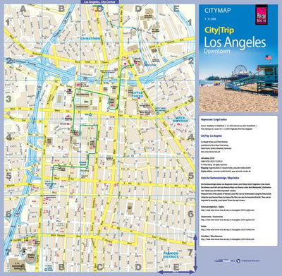 Reise Know-How Verlag Peter Rump GmbH Citymap Los Angeles Downtown 2019 digital map