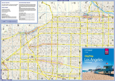 Reise Know-How Verlag Peter Rump GmbH Citymap Los Angeles Hollywood 2019 digital map