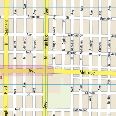 Reise Know-How Verlag Peter Rump GmbH Citymap Los Angeles Hollywood 2019 digital map