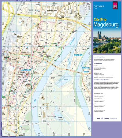 Reise Know-How Verlag Peter Rump GmbH Citymap Magdeburg 2020 digital map