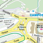Reise Know-How Verlag Peter Rump GmbH Citymap Malaga 2024 digital map