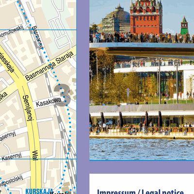 Reise Know-How Verlag Peter Rump GmbH Citymap Moscow 2020 digital map