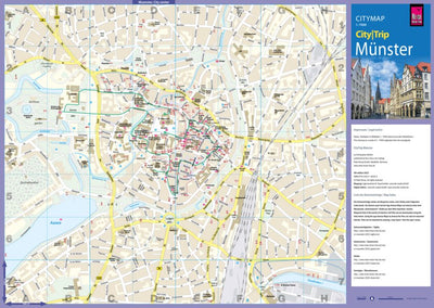 Reise Know-How Verlag Peter Rump GmbH Citymap Muenster 2022 digital map