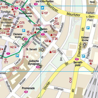 Reise Know-How Verlag Peter Rump GmbH Citymap Muenster 2024 digital map