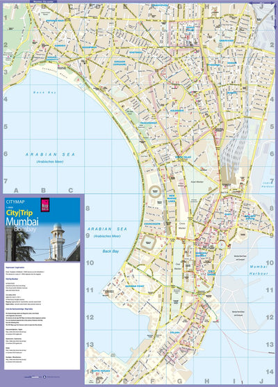 Reise Know-How Verlag Peter Rump GmbH Citymap Mumbai 2016 digital map