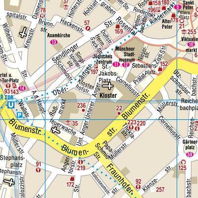 Reise Know-How Verlag Peter Rump GmbH Citymap Munich PLUS 2020 digital map