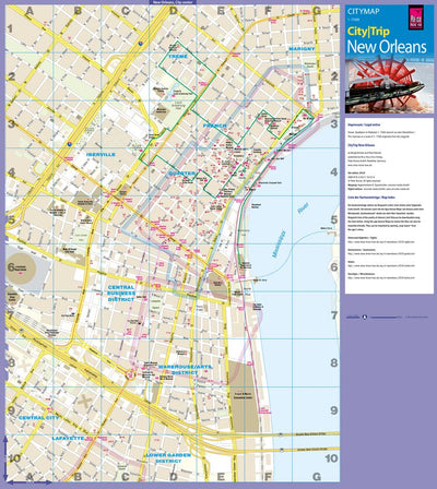 Reise Know-How Verlag Peter Rump GmbH Citymap New Orleans 2019 digital map