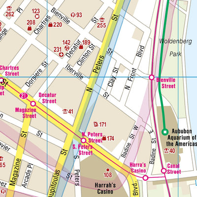 Reise Know-How Verlag Peter Rump GmbH Citymap New Orleans 2019 digital map