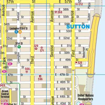 Reise Know-How Verlag Peter Rump GmbH Citymap New York 2017 digital map
