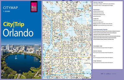Reise Know-How Verlag Peter Rump GmbH Citymap Orlando North digital map