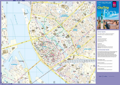 Reise Know-How Verlag Peter Rump GmbH Citymap Riga 2020 digital map