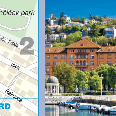 Reise Know-How Verlag Peter Rump GmbH Citymap Rijeka 2020 digital map