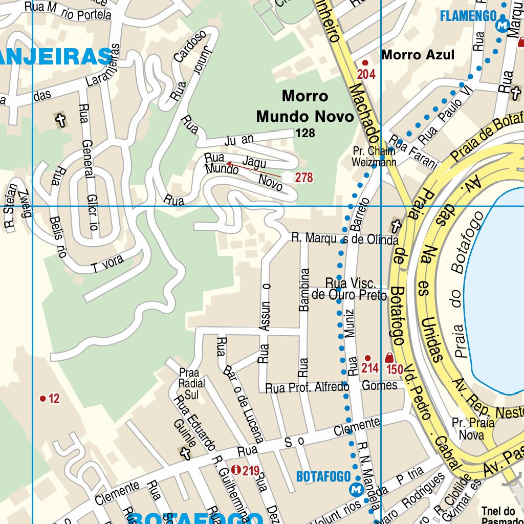 Citymap Rio de Janeiro 2020 Map by Reise Know-How Verlag Peter Rump ...