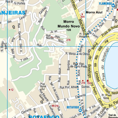Reise Know-How Verlag Peter Rump GmbH Citymap Rio de Janeiro 2020 digital map