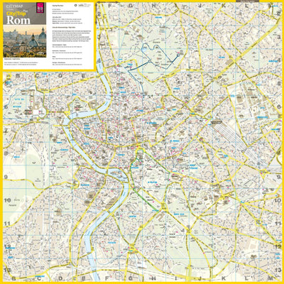 Reise Know-How Verlag Peter Rump GmbH Citymap Rome Plus 2024 digital map